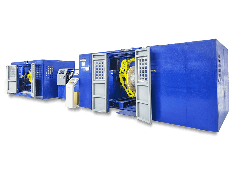 Máquina de torção única cantilever tipo divisão para serviço pesado (catrajente externo e tomada de torque)