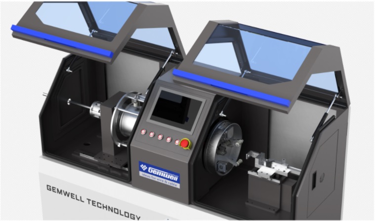 Máquina de gravação de tipo ativo Servo Spit para fio ultrafino: produção de cabos mais inteligente Projetada para excelência na fabricação de cabos